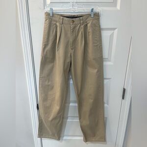 Polo Ralph Lauren Boys Chino Pants Size 16 Khaki Pleated Classic Preppy Causal
